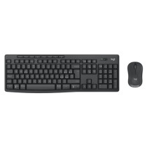 LOGITECH BUNDLE TASTIERA WIRELESS+MOUSE DESKTOP MK370 SILENT COMBO, USB, LAYOUT ITA, COLORE NERO