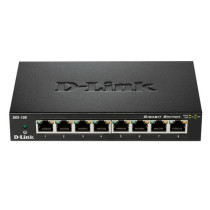 D-LINK SWITCH 8 PORTE GIGABIT CASE METALLICO