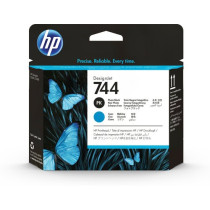 HP CART INK 744 CIANO + NERO FOTO