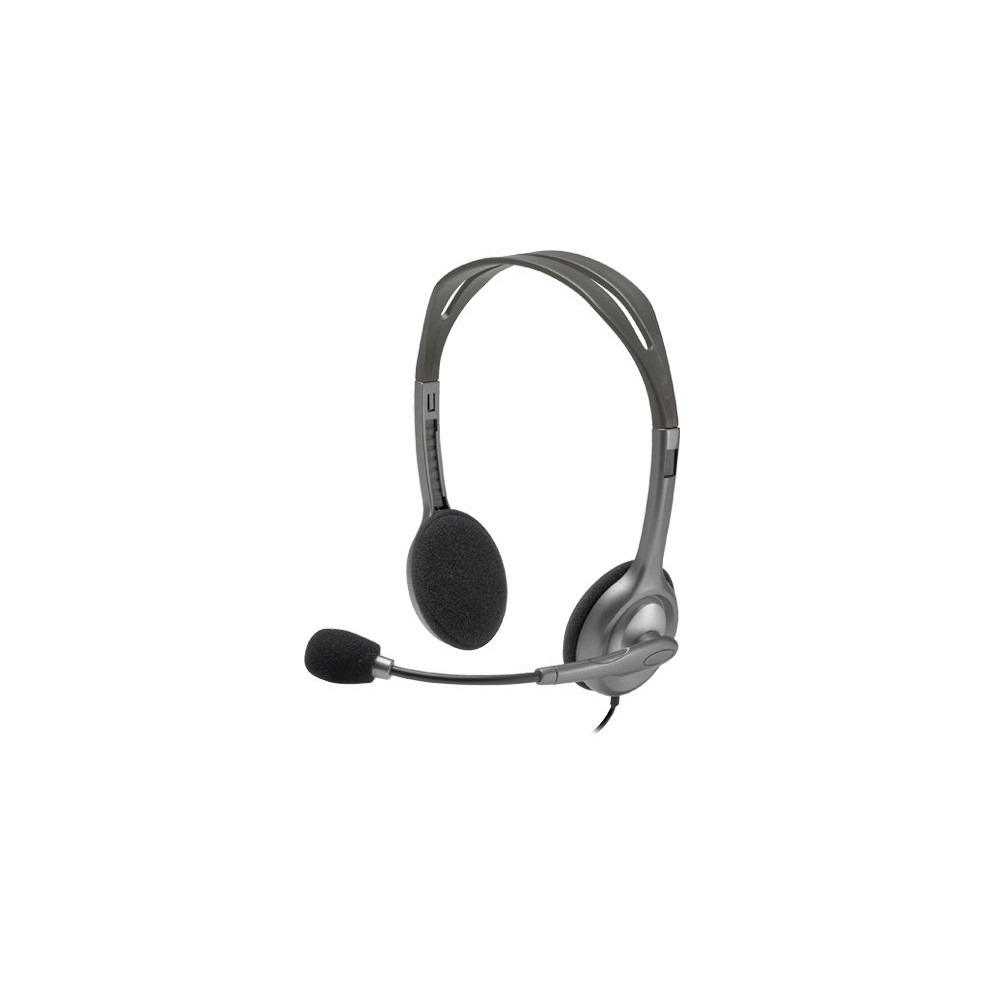 LOGITECH CUFFIE CON MICROFONO H111, JACK 3.5MM