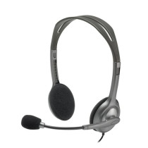 LOGITECH CUFFIE CON MICROFONO H111, JACK 3.5MM