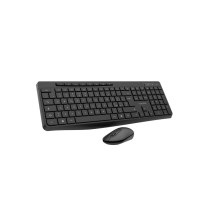 VULTECH TASTIERA E MOUSE BUNDLE, WIRELESS LOW PROFILE, TASTI FUNZIONALI, 1600DPI REGOLABILI 2,4GHZ