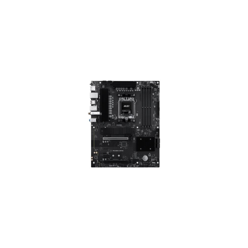 MSI MB PRO B850-S WIFI6E,AM5,4DDR5,2PCI-Ex16,1PCI-Ex1,2M.2,4SATA3,5USB 10G,6USB 5G,4USB2,HD AUDI