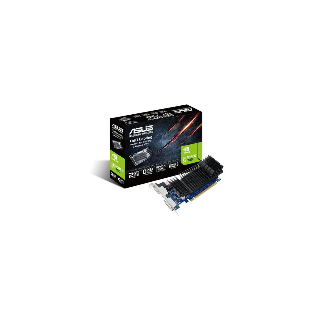 ASUS VGA GEFORCE GT 730, GT730-SL-2GD5-BRK, 2GB GDDR5, VGA/DVI/HDMI, 90YV06N2-M0NA00