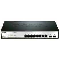 D-LINK SWITCH 8 PORTE GIGABIT + 2 PORTE SFP SMART+