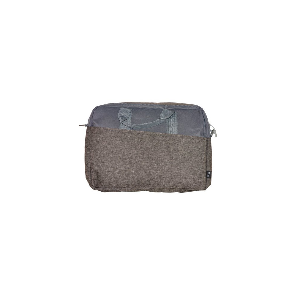 LINK BORSA PER NOTEBOOK 15.6 IN PLASTICA RICICLATA RPET 42X29X6 GRIGIO