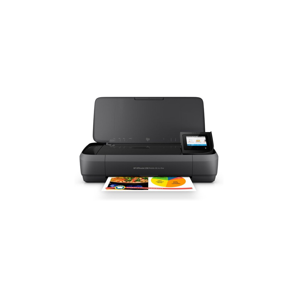 HP MULTIFUNZIONE INK A4 COLORE, OFFICEJET MOBILE 250, 8PPM 4800X1200DPI, USB/WIFI, PORTATILE, 3 IN 1