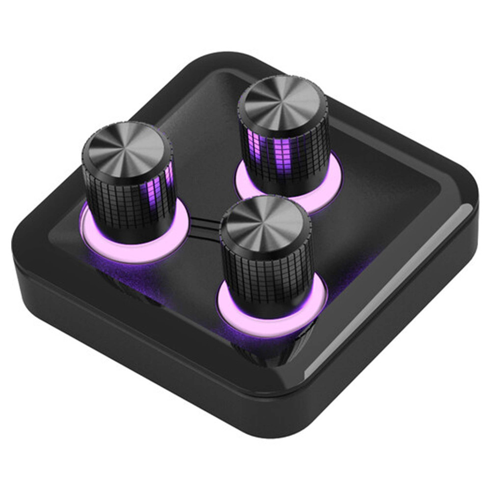 COOLER MASTER HUB 3XKNOB, MODULO ACCESSORIO MAGNETICO, 3 MANOPOLE ALTA PRECISIONE