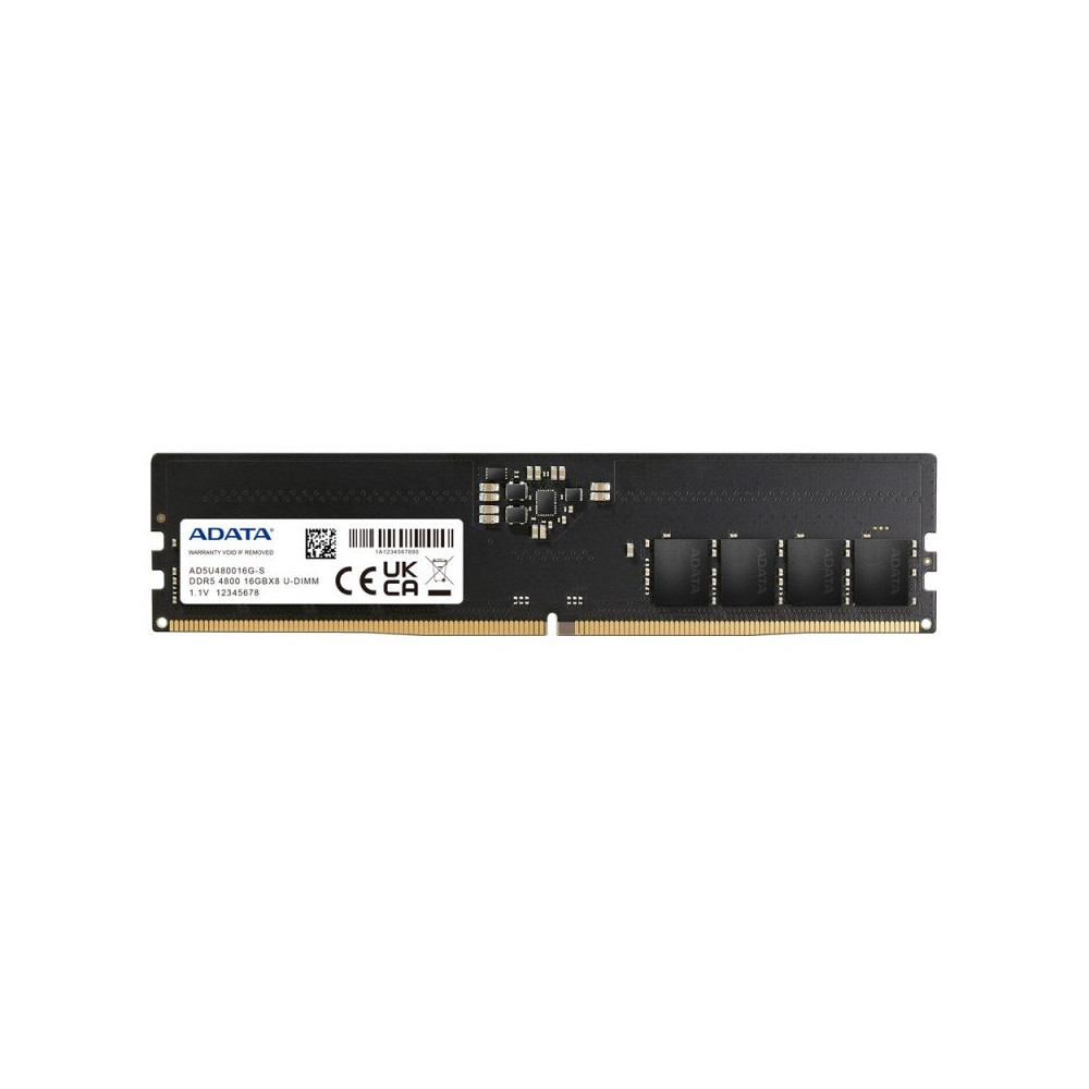 ADATA RAM DIMM 16GB DDR5 4800MHZ UDIMM