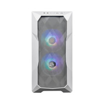 COOLER MASTER CASE MASTERBOX TD300 MESH WHITE ARGB, SIDE-PANEL, MID-TOWER, MICRO-ATX MINI-ITX