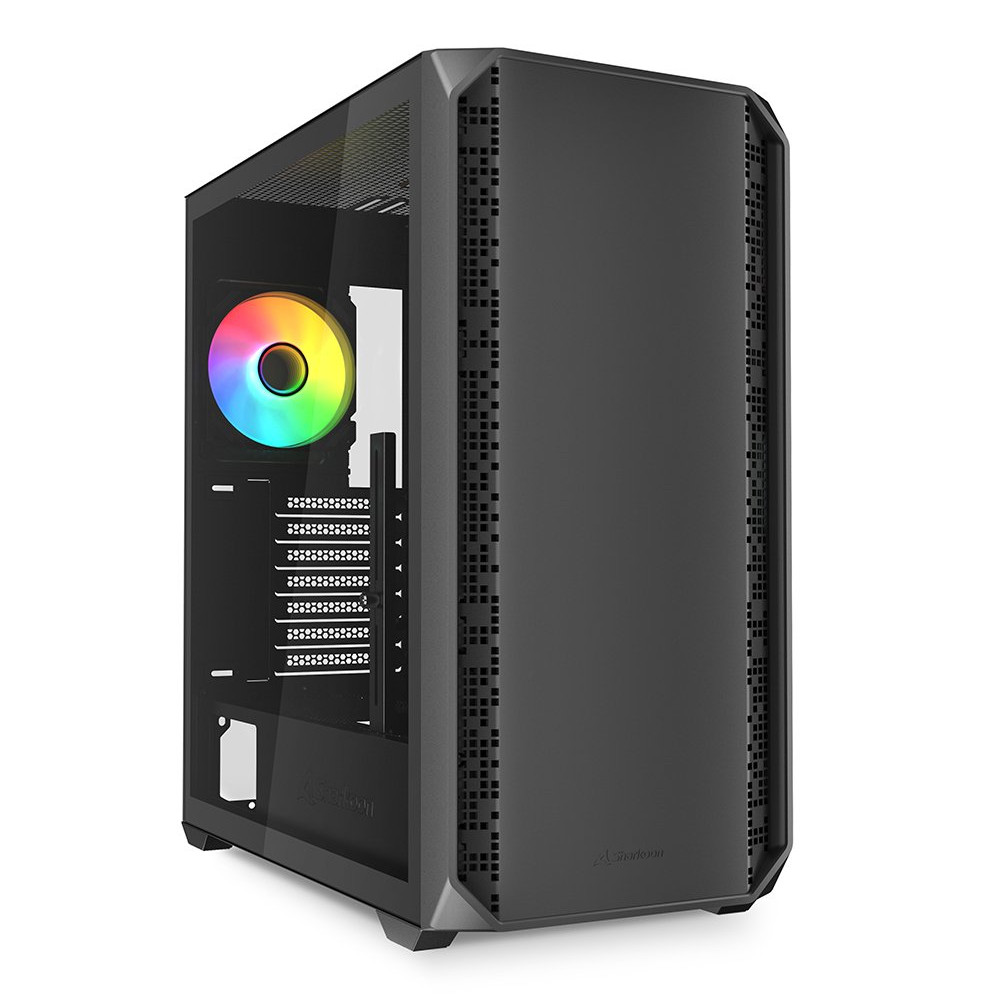 SHARKOON CASE AK2 RGB ATX BLACK