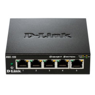 D-LINK SWITCH 5 PORTE GIGABIT CASE METALLICO