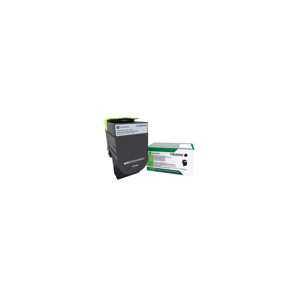 LEXMARK TONER NERO PER CS/CX 317/417/517 3000PAG RETURN PROGRAM