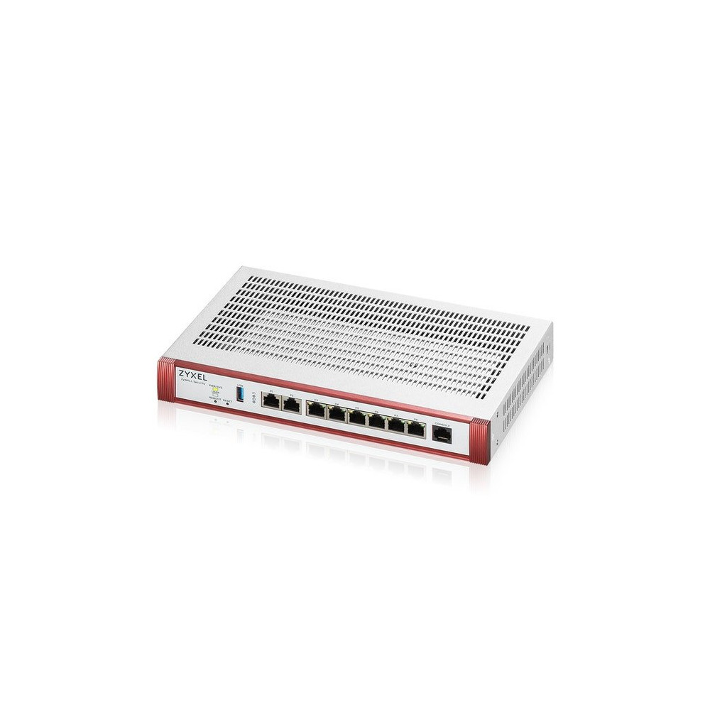 ZYXEL FIREWALL CONS. 50 UTENTI, BANDA FINO A 5GB, 2P2,5GB+6PGB LAN/WAN, DESKTOP/RACK, 1Y SEC.PK