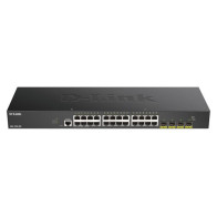 D-LINK SWITCH 24 PORTE GIGABIT SMART MANAGED
