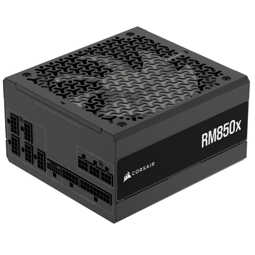 CORSAIR ALIMENTATORE RMX SERIES, RM850X, 850 WATT, ATX 3.1, CYBENETICS GOLD CERTIFIED, FULLY MODULAR
