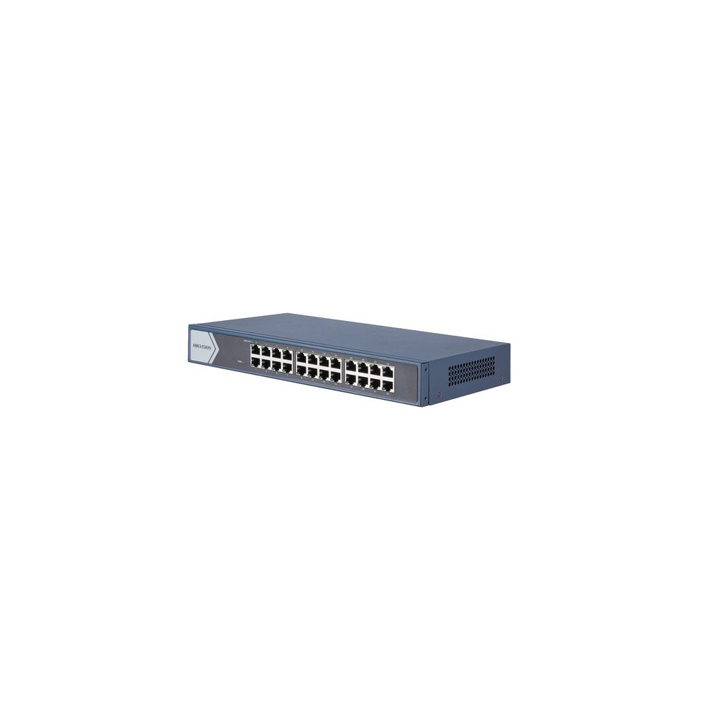 HIKVISION SWITCH 24 PORT GIGABIT UNMANAGED SWITCH 24  GIGABIT RJ45 PORTS, 19-INCH RACK-MOUNTABLE STE