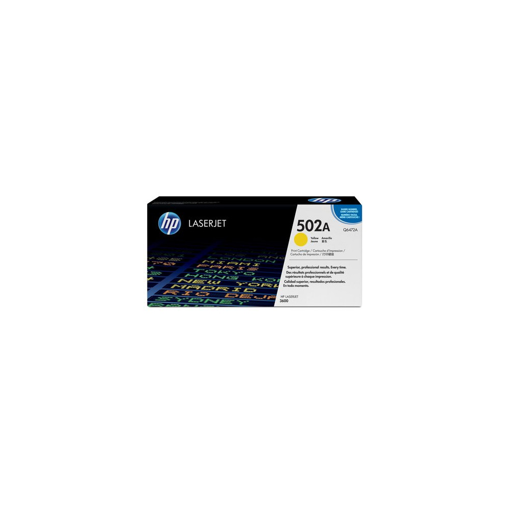 HP TONER GIALLO 3600