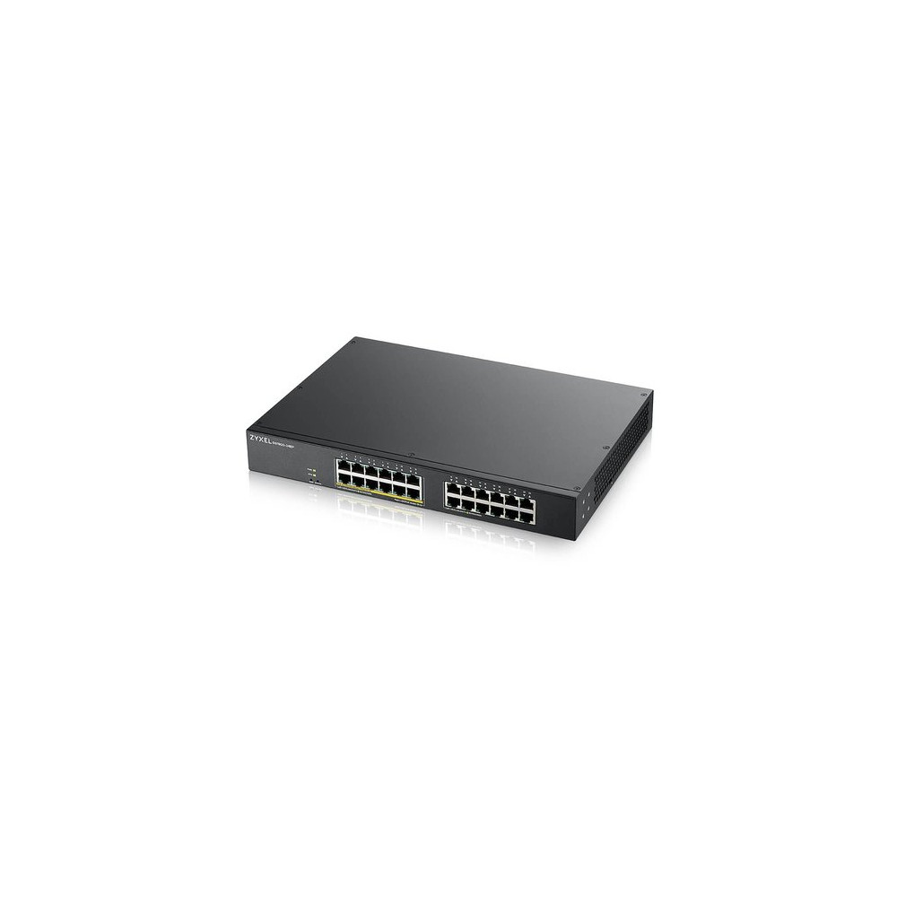 ZYXEL SWITCH MANAGED 24 PORTE GIGABIT DI CUI 12 POE, SUPPORTO IPV6, VLAN, RACK
