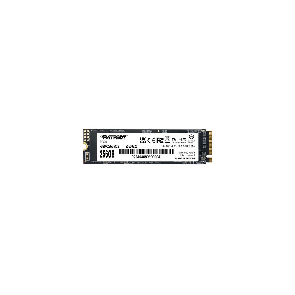 PATRIOT SSD P320 256GB M.2280 PCI-E R/W 2200/1200MB/S