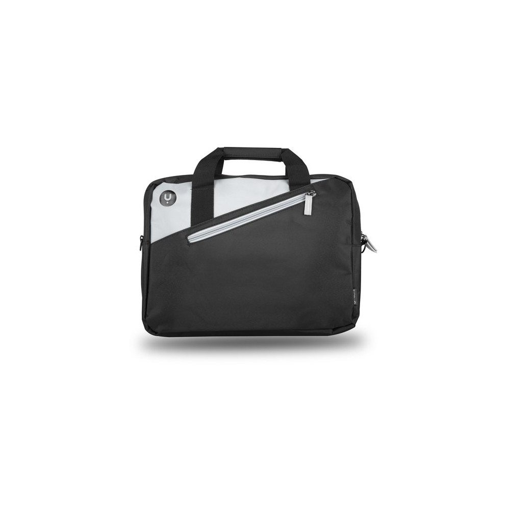 NGS BORSA FINO A 14, Pi SCOMPARTI, NERA E GRIGIA