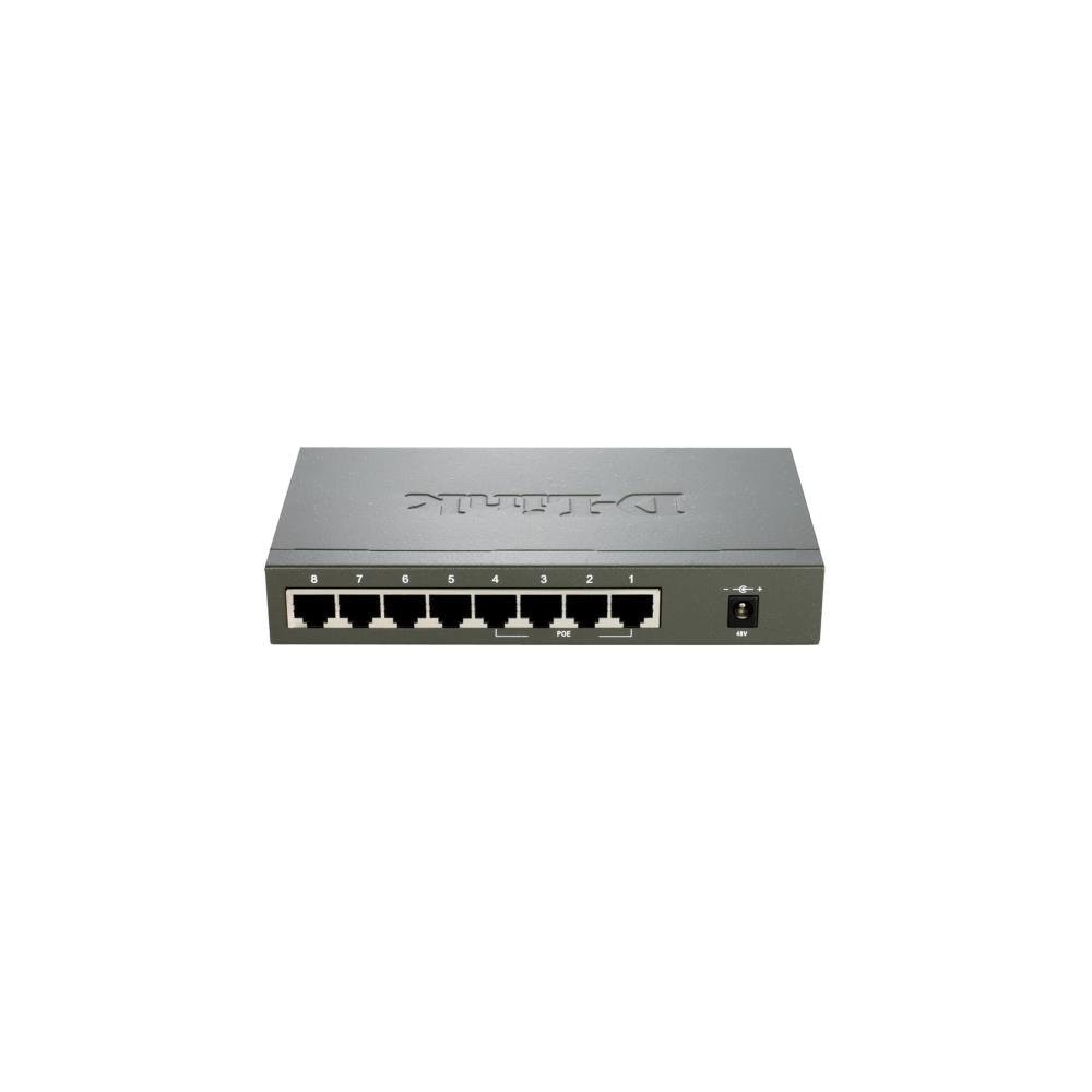 D-LINK SWITCH 8 PORTE 10/100 DI CUI 4 POE DESKTOP