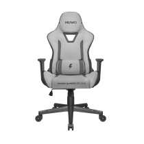 NUWO SEDIA GAMING JUPITE STOFFA BIANCO E GRIGIO
