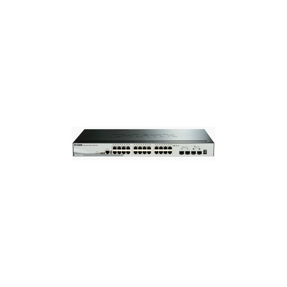 D-LINK SWITCH 28 PORTE 10/100/1000 GIGABIT STACKABLE SMART MANAGED SWITCH INCLUDING 4 10G SFP+ PORTS