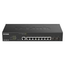 D-LINK SWITCH 8 PORTE GBIT POE MANAGED INCL. 2 X SFP
