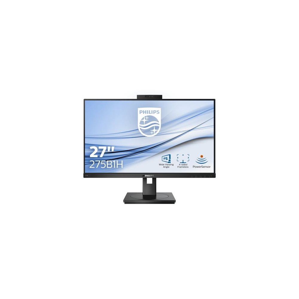 PHILIPS MONITOR 27 LED IPS 16:9 2K 4MS 300 CDM, WEBCAM DVI/DP/HDMI, PIVOT, MULTIMEDIALE