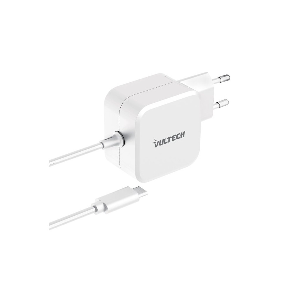 VULTECH ALIMENTATORE UNIVERSALE PER NOTEBOOK E SMARTPHONE VULTECH AU-67WTC AUTOSETTANTE CON CONNETTO