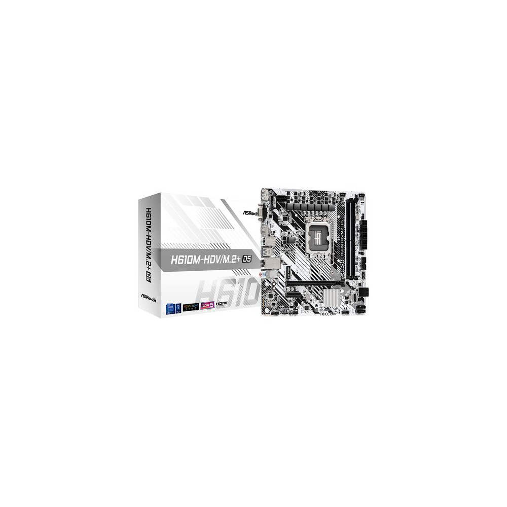 ASROCK MB INTEL H610, 2DDR5