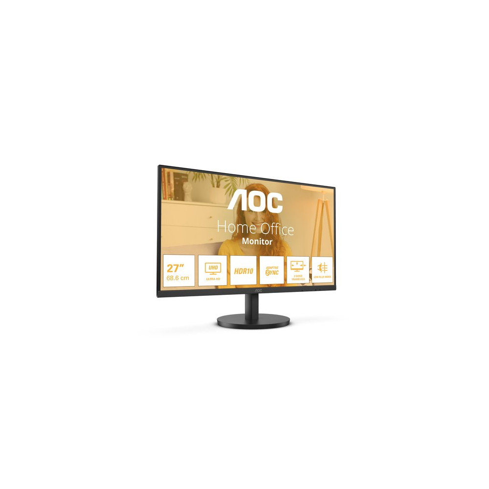 AOC MONITOR 27 4K ULTRA HD IPS 16:9 4MS 300 CDM, DP/2HDMI