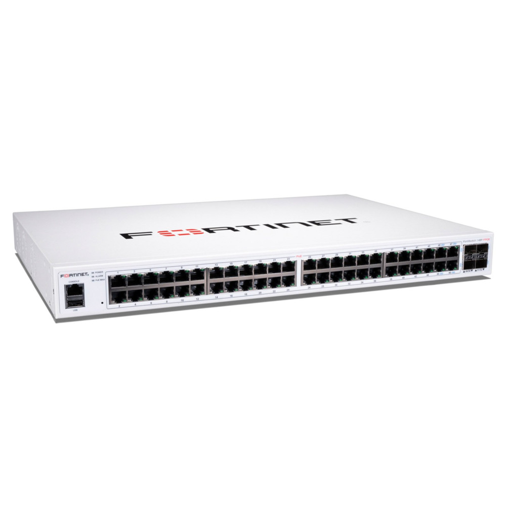 FORTISWITCH-148F FORTISWITCH-148F SWITCH L2+ MANAGED CON 48 PORTE  GE + 4 P. SFP+