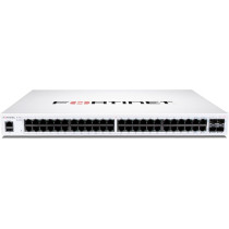 FORTISWITCH-148F-POE SWITCH L2+ MAN. CON 48 P. GE + 4 P. SFP+ POWER BUDGET FINO A 370W