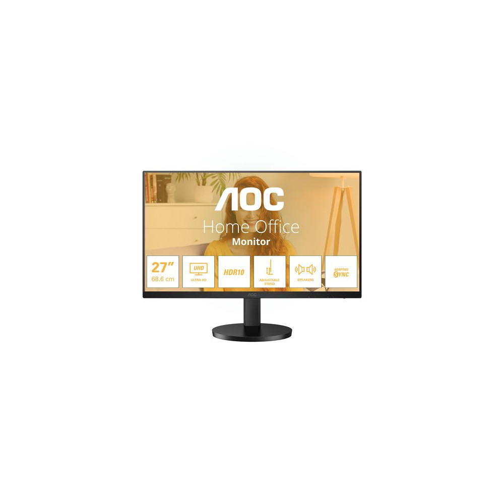 AOC MONITOR 27 4K ULTRA HD IPS 16:9 4MS 350 CDM, DP/2HDMI