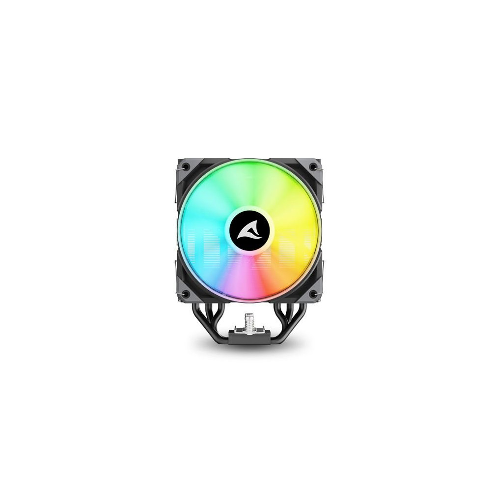 SHARKOON DISSIPATORE AD ARIA 1X 120MM ARGB PWM FAN, 5X COPPER PIPES, DIRECT TOUCH, TDP 230W, EFFETTO