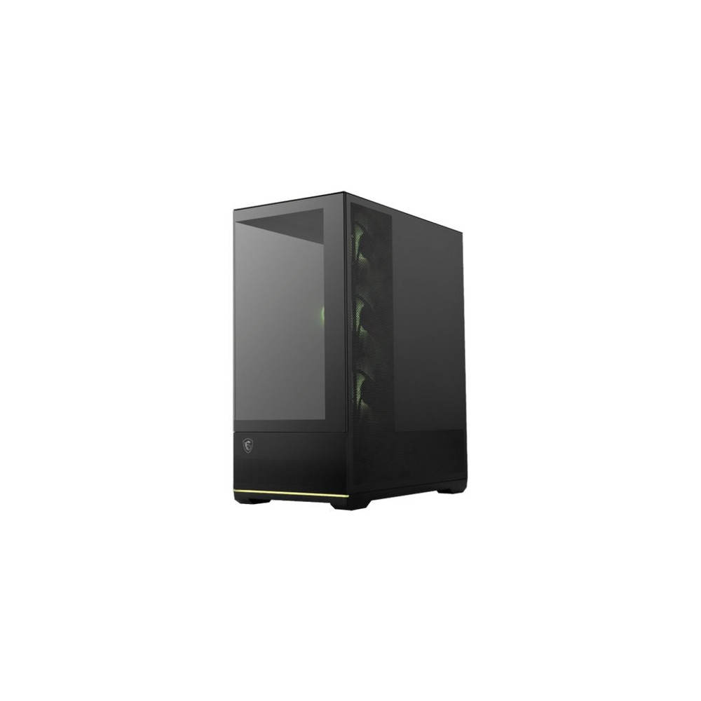 MSI CASE NERO, 2 USB, 1TYPE-C, 3X120MM ARGB REVERSE BLADE FAN, 1X120MM ARGB FAN, ARGB+PWM CONTROL BO