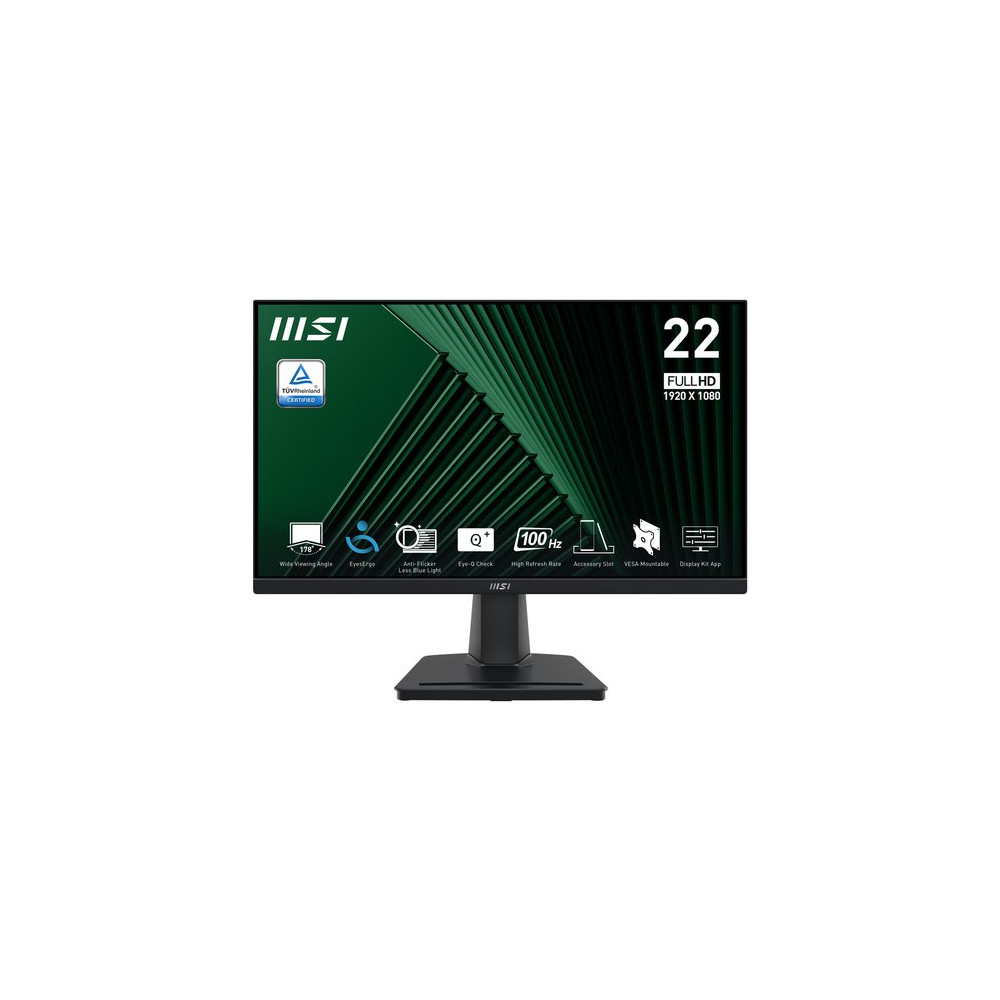 MSI MONITOR 21,5 LED VA 16:9 FHD 1MS 300 CDM 100Hz, HDMI
