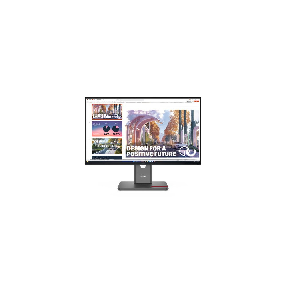 LENOVO MONITOR 27 LED IPS 16:9 WQHD 6 MS 350 CDM, USB-C DOCK, PIVOT, DP/HDMI, P27QD-40