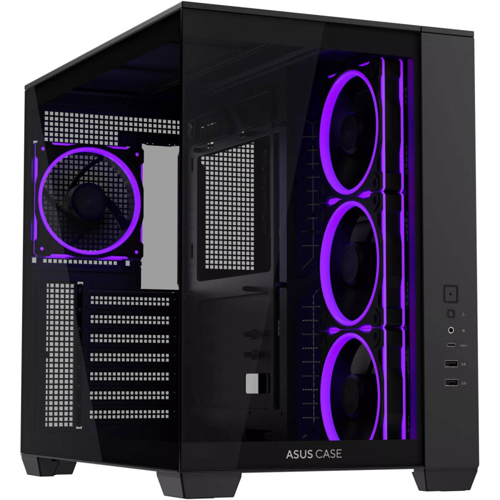 ASUS CASE A32 PLUS ARGB, VETRO TEMPERATO, NERO