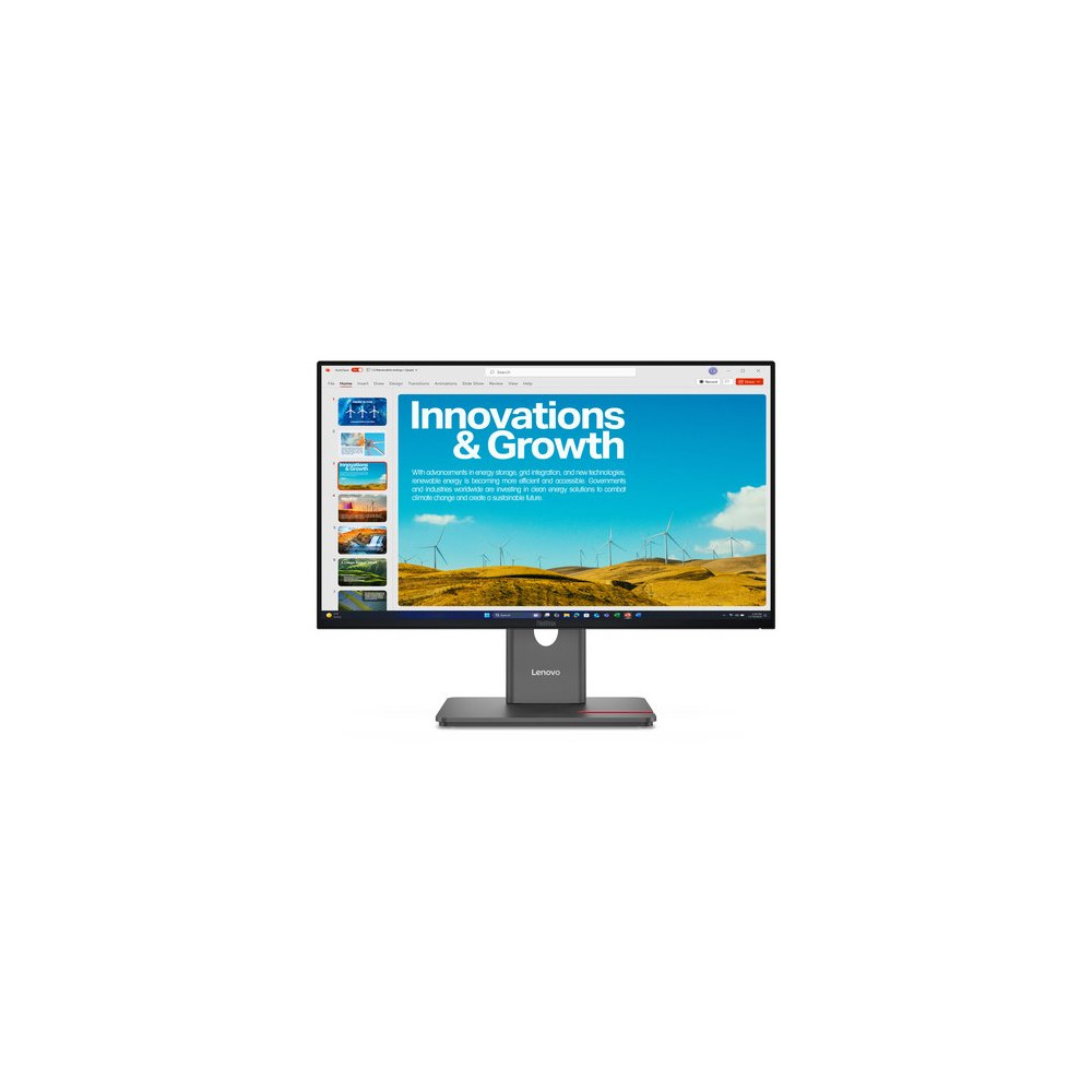 LENOVO MONITOR 23,8 LED IPS  16:9 QHD 6 MS 300 CDM, PIVOT, DP/HDMI, P24QD-40