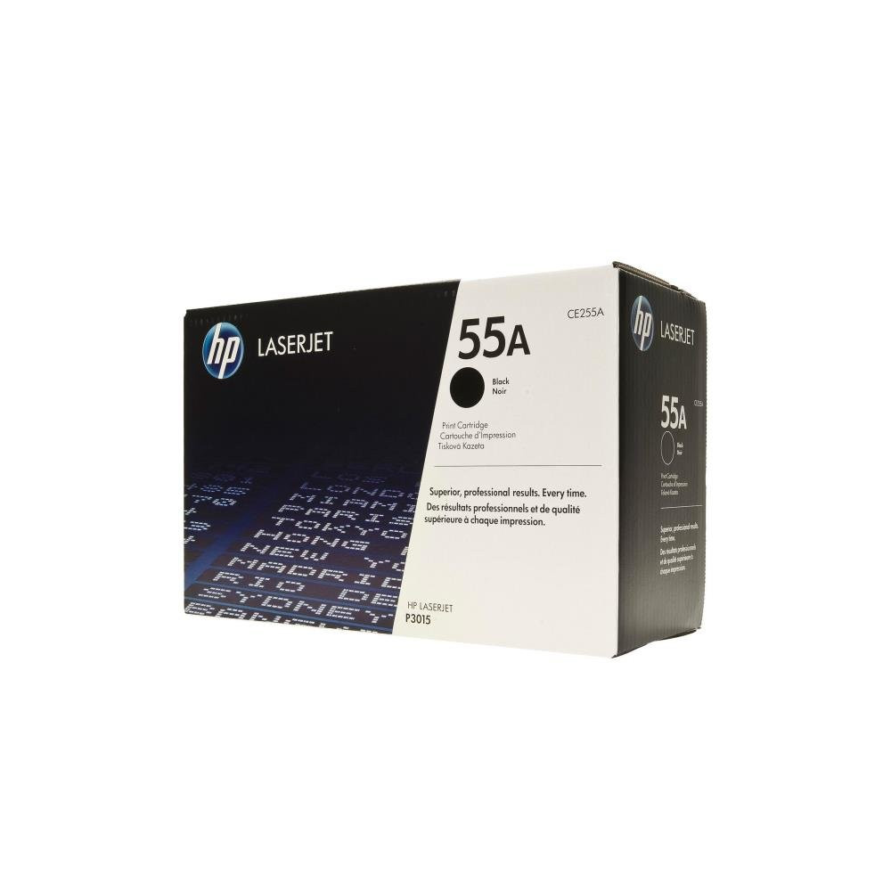 HP TONER NERO 55A PER LASERJET P3015, 6000 PAG