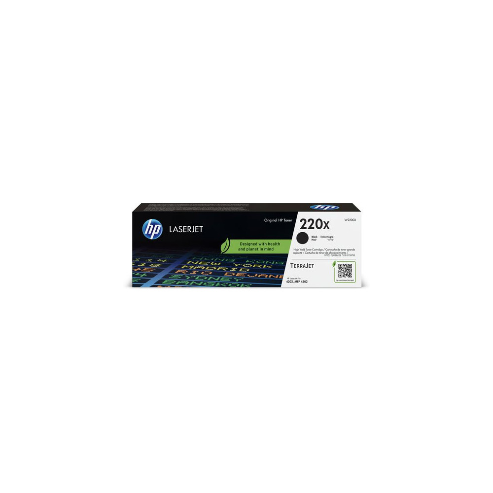 HP TONER 220X, NERO, TERRAJET, LJ PRO 4202, 4302, 4303, 7.500 PAG