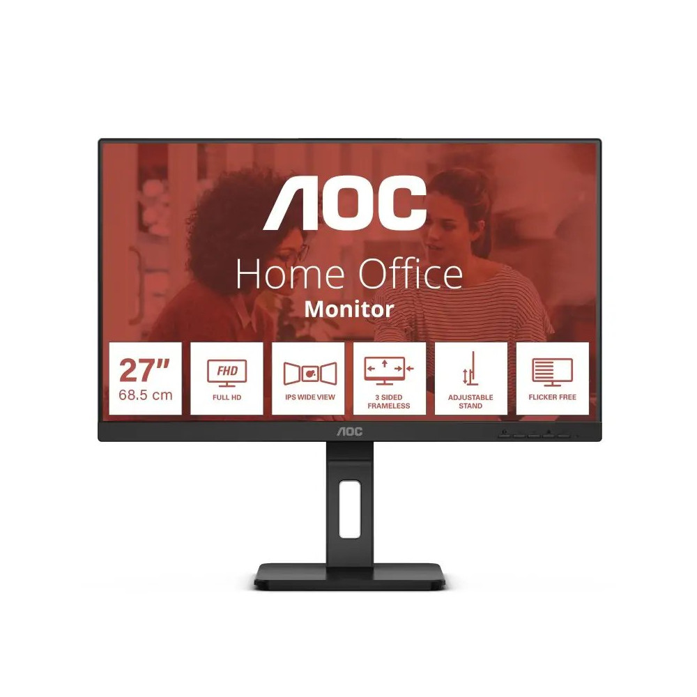 AOC MONITOR 27 LED IPS FHD 16:9 4MS 300 CDM, PIVOT, DP/HDMI, MULTIMEDIALE