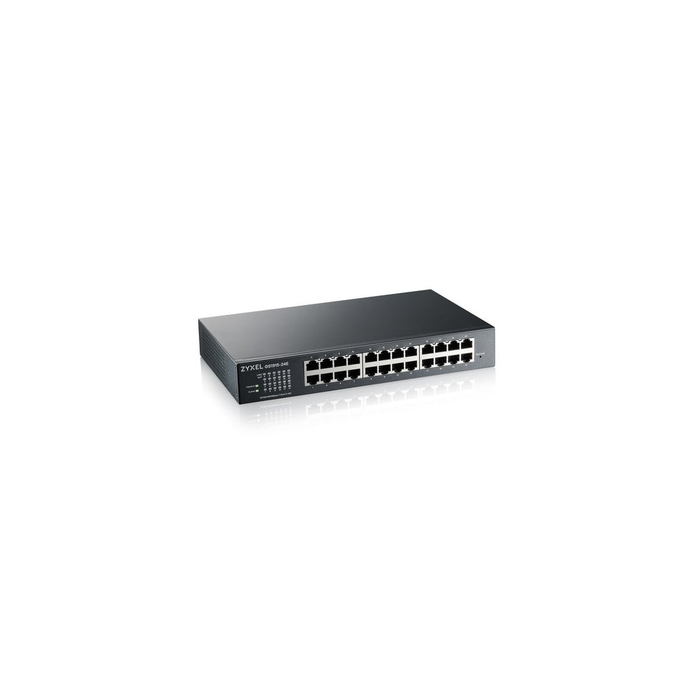 ZYXEL SWITCH MANAGED 24 PORTE GIGABIT, DESIGN SENZA VENTOLE, DESKTOP, NEBULAFLEX