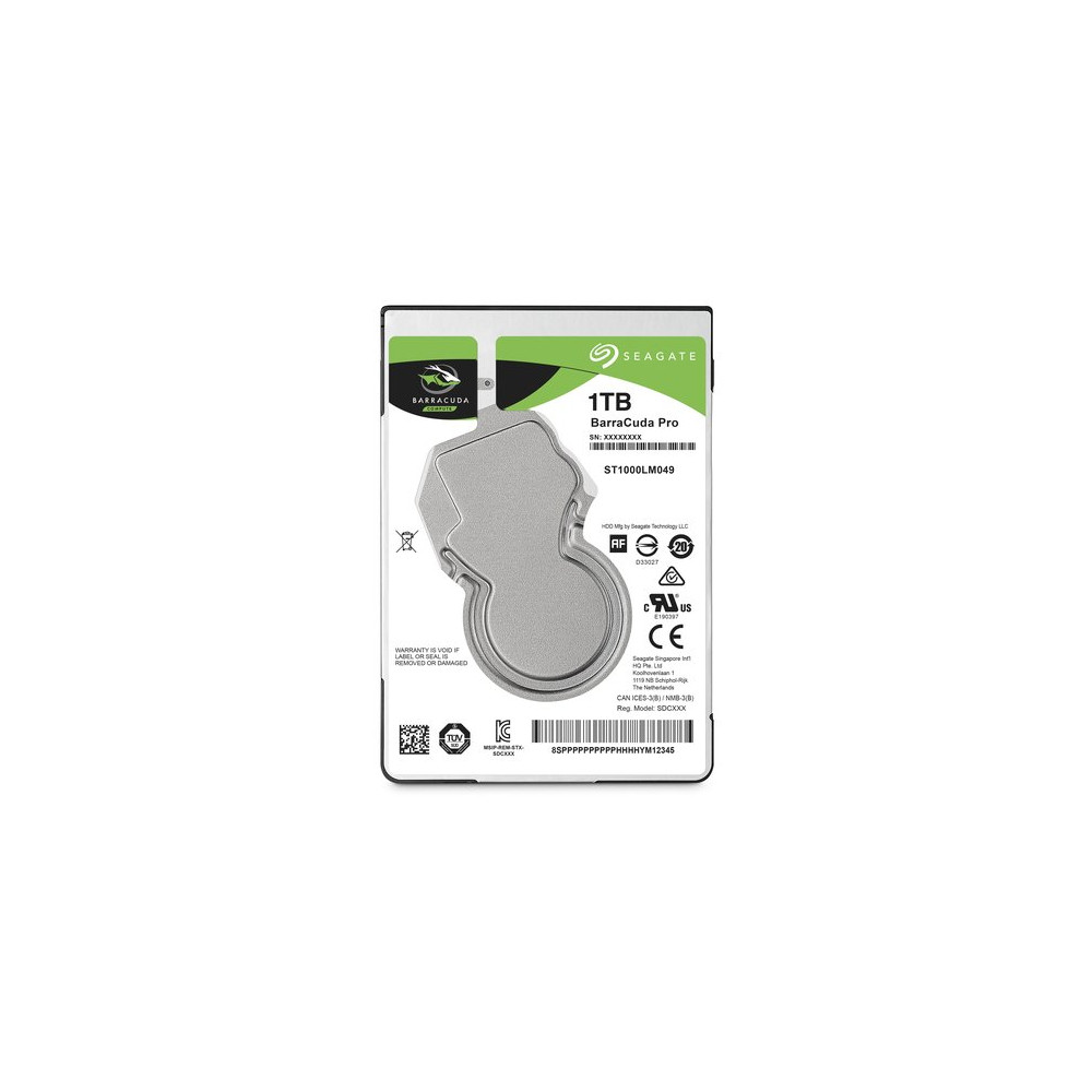 SEAGATE HDD INTERNO BARRACUDA 1TB 2,5 SATA 6GBS 7200RPM 128MB CACHE