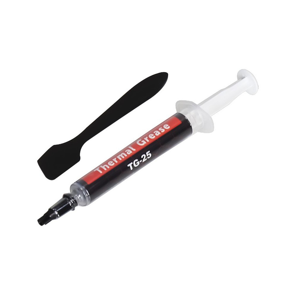 ITEK PASTA TERMICA TG-25 - SIRINGA DA 2G CON SPATOLA, GRAY