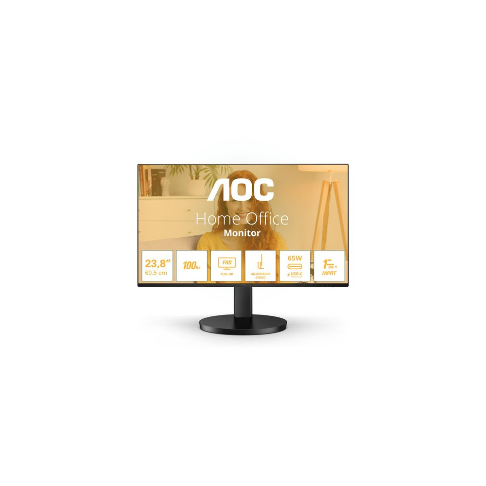 AOC MONITOR 27 LED IPS QHD 16:9 1MS 350 CDM 100hz, REG ALTEZZA, USB-C DOCK, HDMI, MULTIMEDIALE