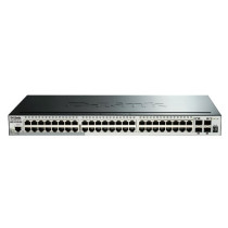 D-LINK SWITCH 52 PORTE GIGABIT POE MANAGED, INCLUDE 4 PORTE 10G SFP+